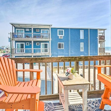 North Topsail Condo - Steps To Beach! نورث توبسالي بيتش المظهر الخارجي الصورة