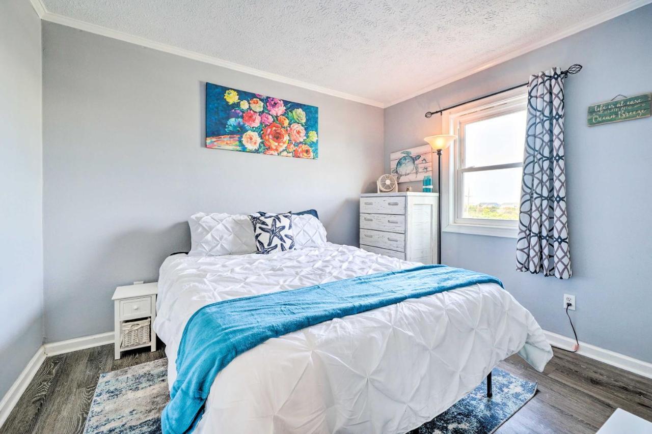 North Topsail Condo - Steps To Beach! نورث توبسالي بيتش المظهر الخارجي الصورة