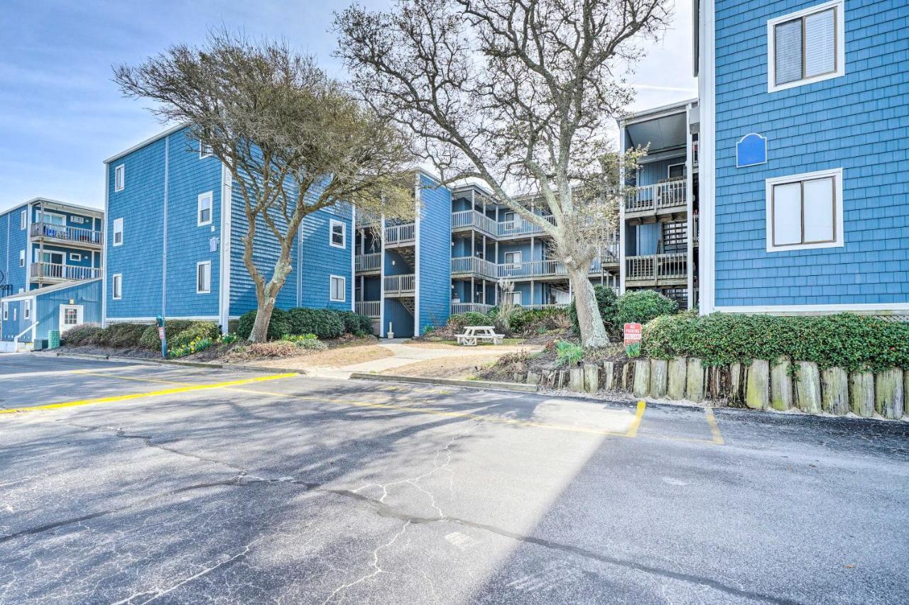 North Topsail Condo - Steps To Beach! نورث توبسالي بيتش المظهر الخارجي الصورة